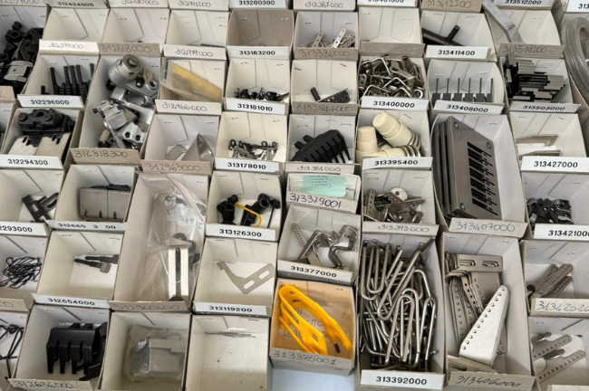 Sewing machine spare parts